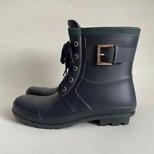 🧌 Tommy Hilfiger Lace-Up Rain Boot, Ankle Boot